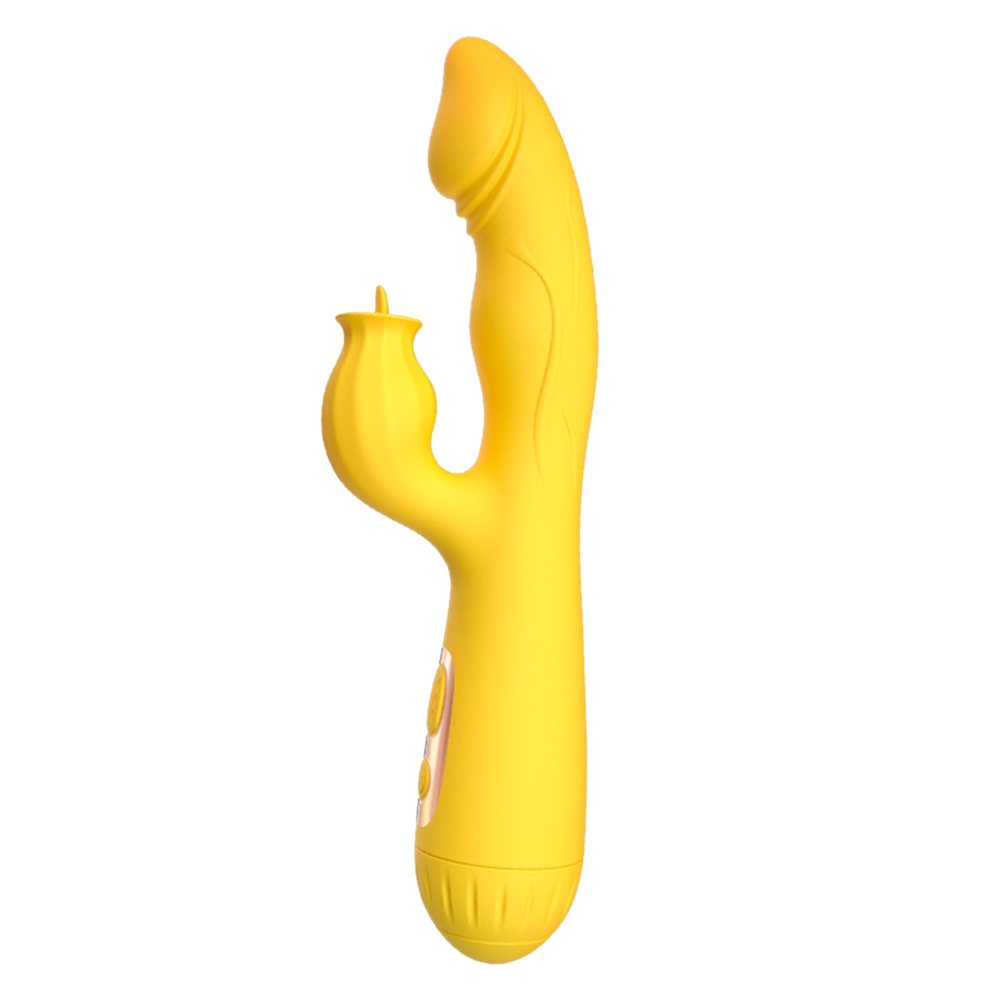 G-Spot Rabbit Vibrator Clitoral Stimulator - Realistic Dildo Vaginal Anal Massager with 10 Vibration Modes, Waterproof Rechargeable Adult Sex Toy for Women