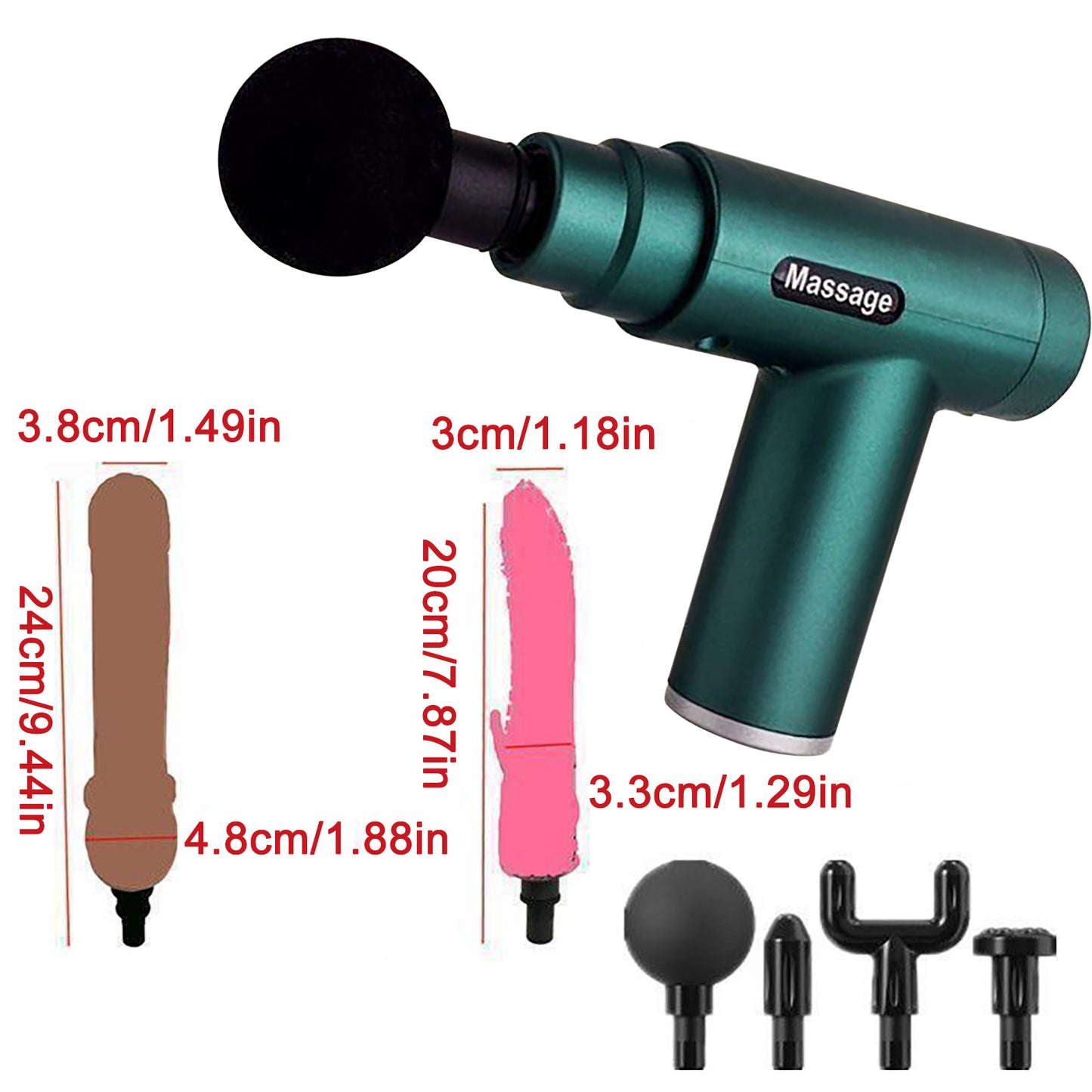 Sex toy massager high speed multi-frequency massage gun fascial machine toy women men vibrator dildo adult products 18+