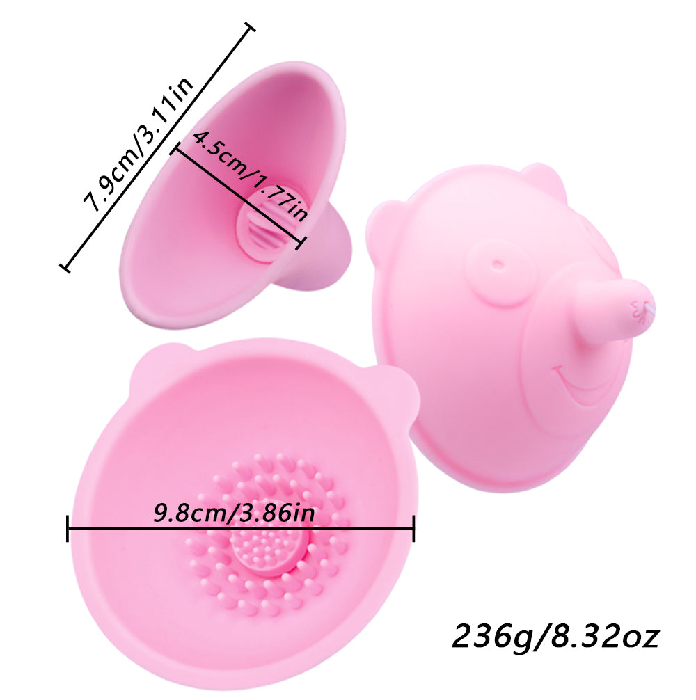 Brustmassage Brustgefüttertes Sexspielzeug Vibrator Nippelsauger Stimulation Lecken Liebkosen Mehrere Saugwaren für Erwachsene