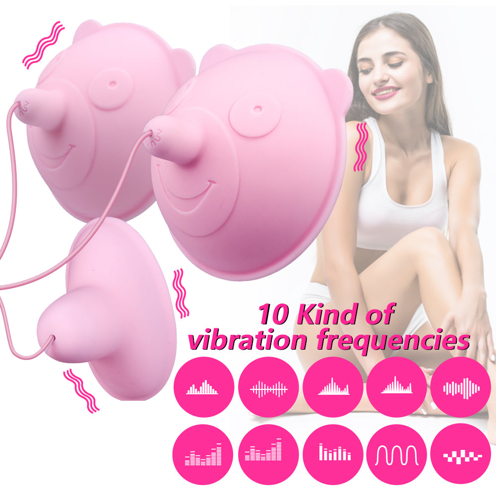 Brustmassage Brustgefüttertes Sexspielzeug Vibrator Nippelsauger Stimulation Lecken Liebkosen Mehrere Saugwaren für Erwachsene