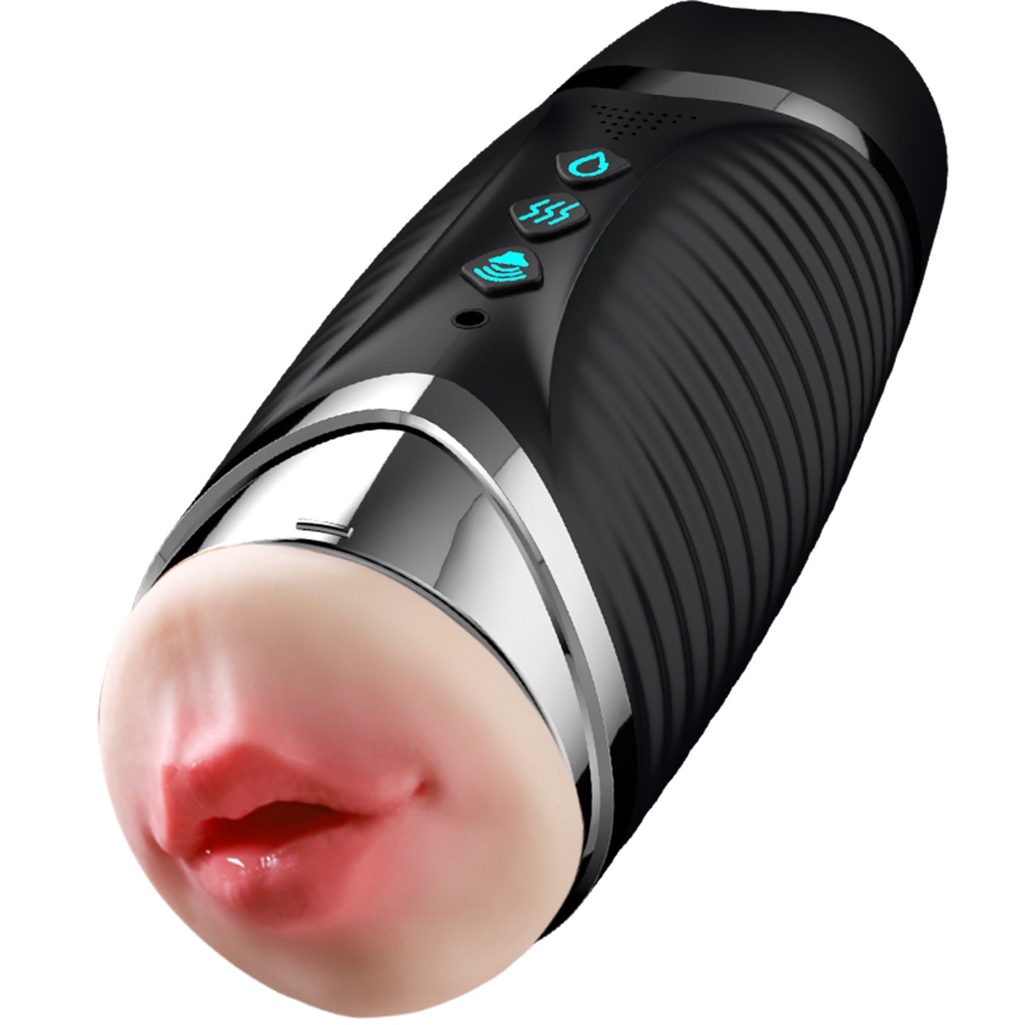 Realistic Double Head Automatic Male Masturbator Cup Penis Pussy Vagina Textured Sex toys