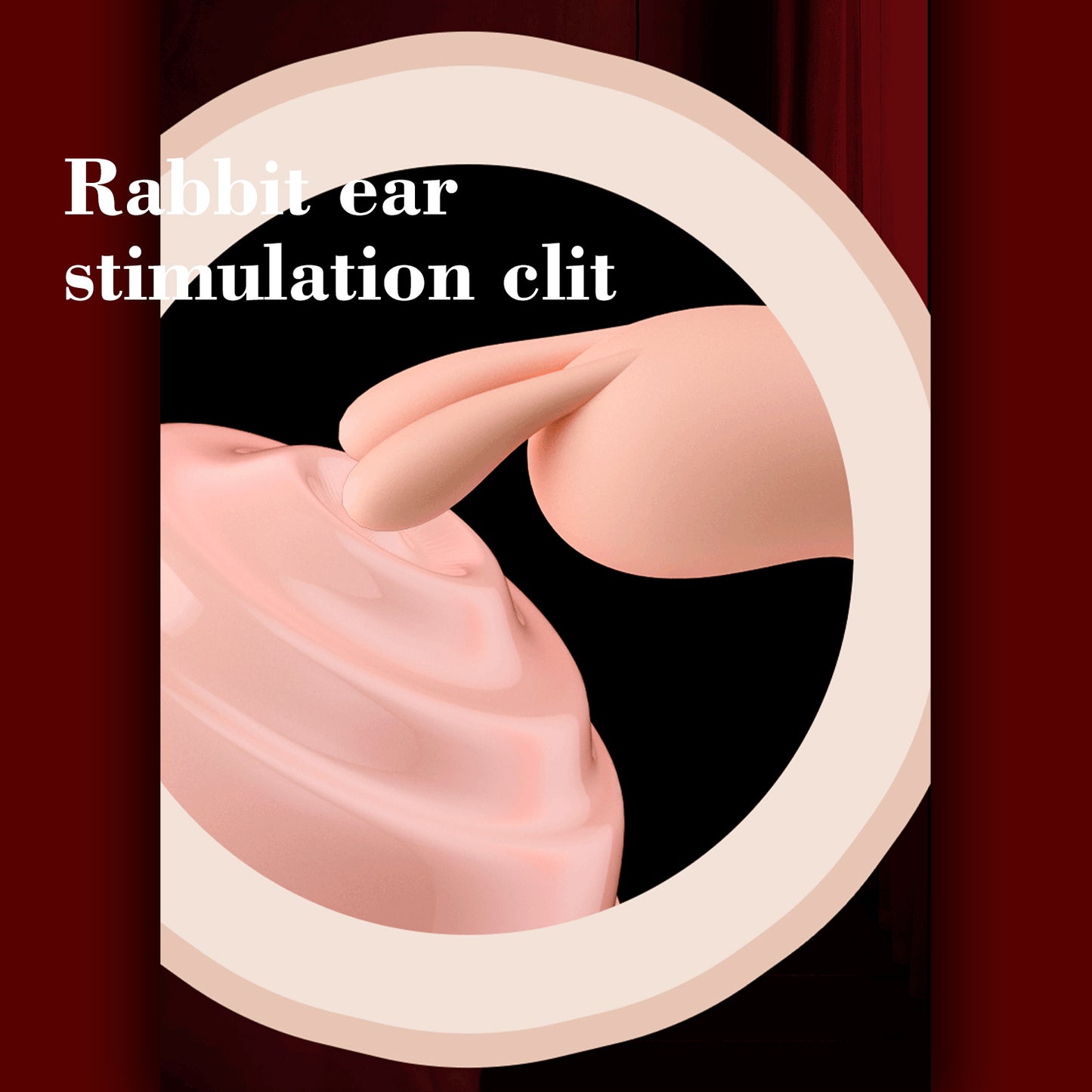 G-Spot Rabbit Vibrator Clitoral Stimulator - Realistic Dildo Vaginal Anal Massager with 10 Vibration Modes, Waterproof Rechargeable Adult Sex Toy for Women