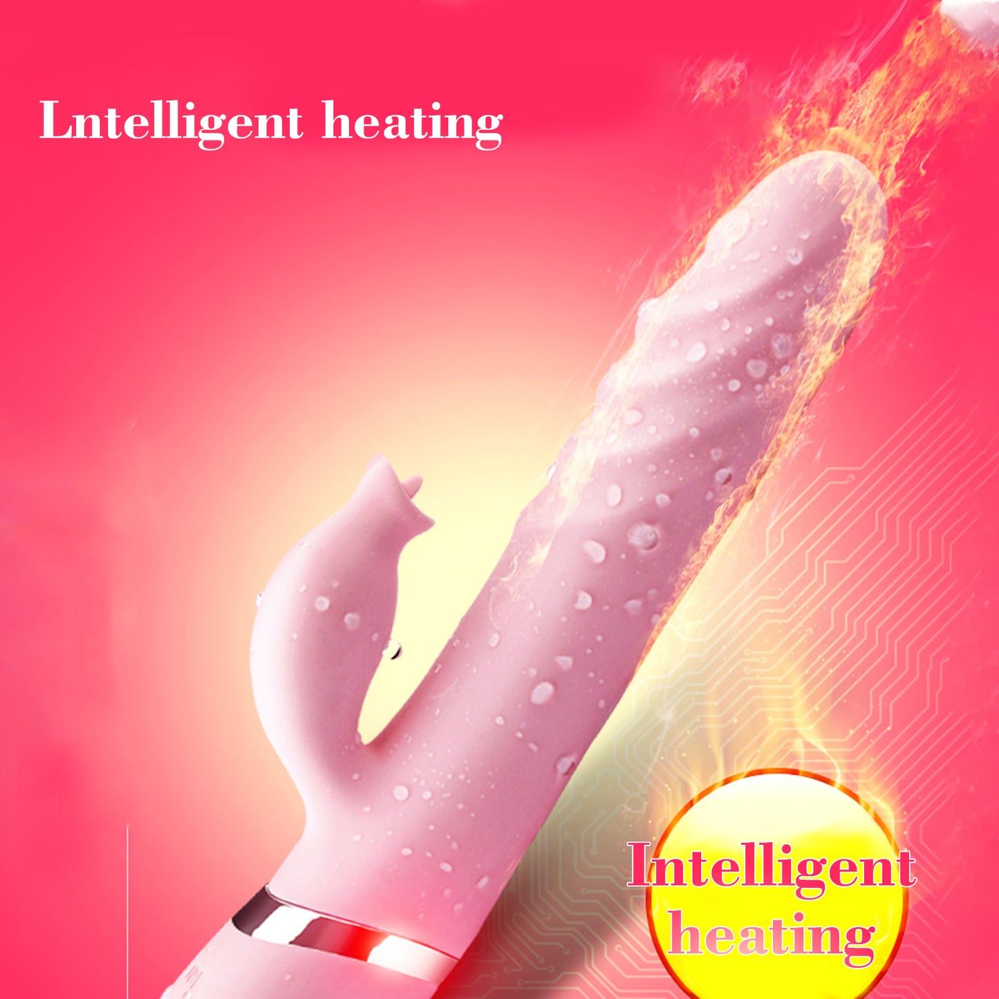 Rechargeable Waterproof Sex Toys For Women telescopic Dildo Vibrator