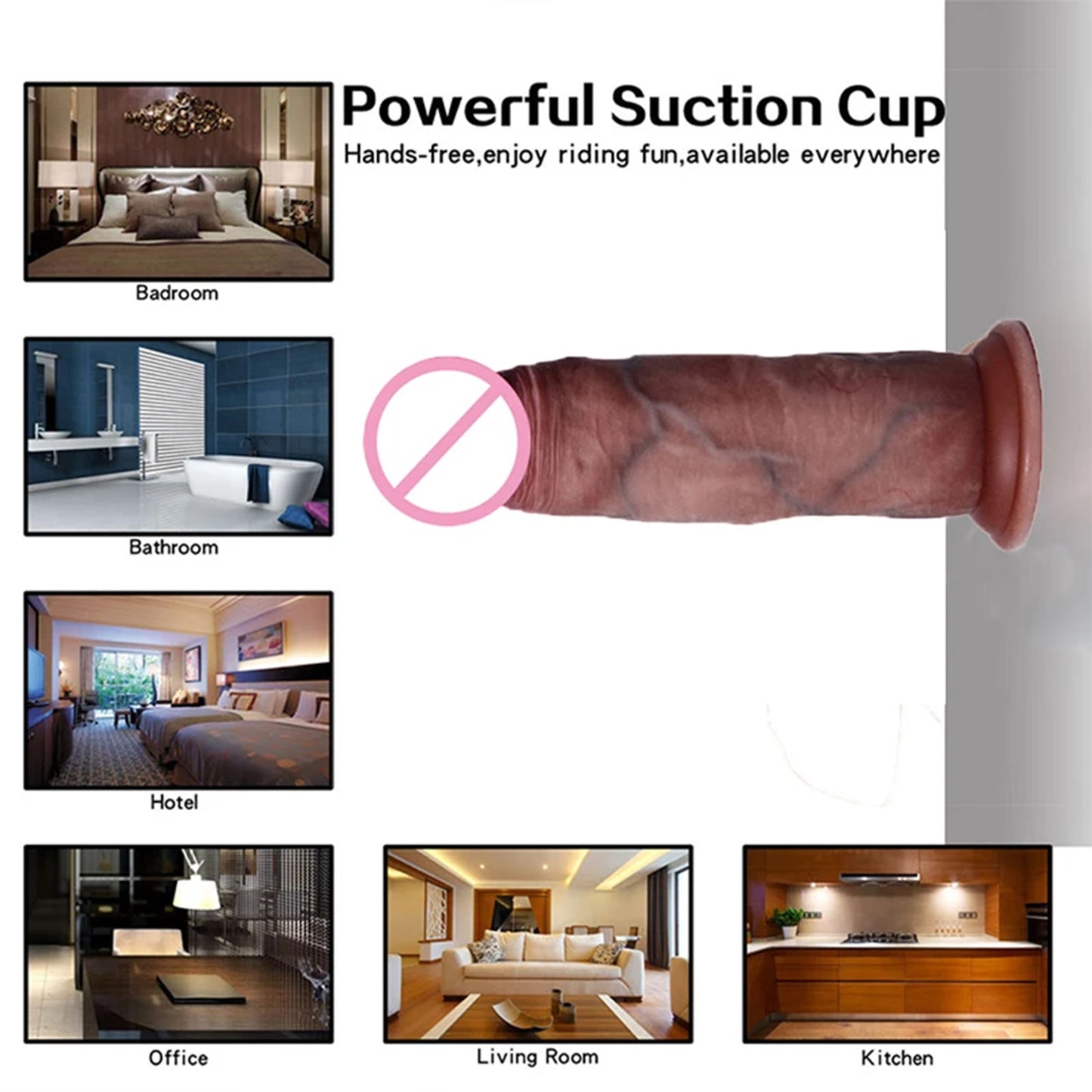 Realistic penis sliding foreskin simulation soft dildo sex toy huge stimulating tool female masturbator