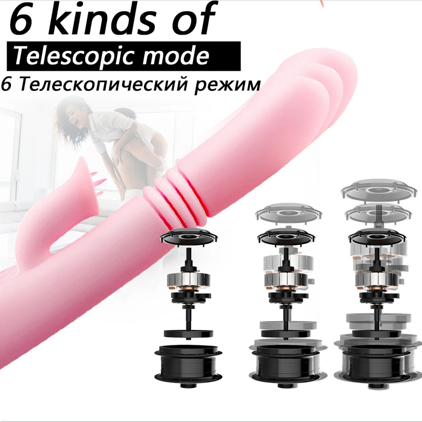 3 In 1 Vibrator Weibliche Masturbation Tougue Saugen Klitoris Massage Sexy Spielzeug Dildo für Frauen G-punkt Anal Perlen lecken Nippel 18+