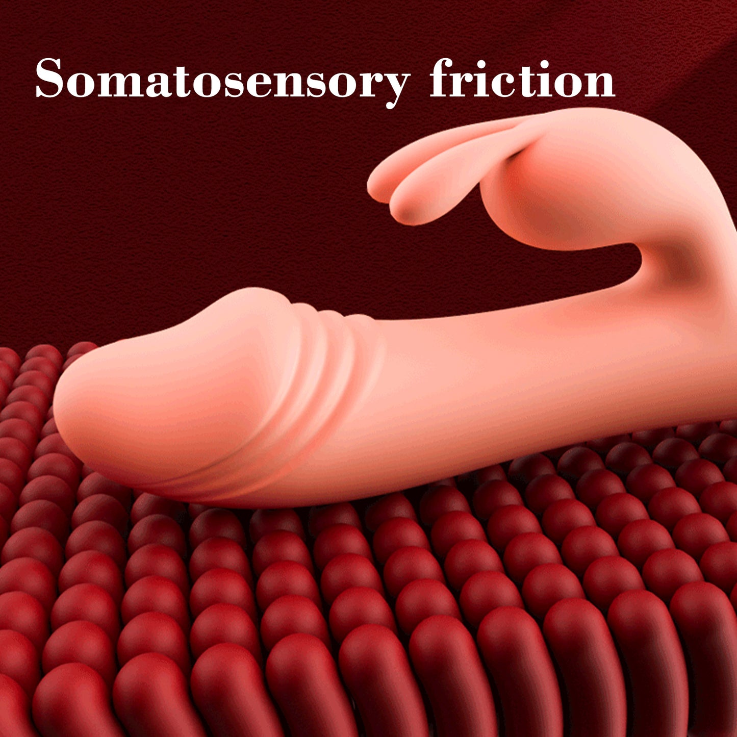 G-Spot Rabbit Vibrator Clitoral Stimulator - Realistic Dildo Vaginal Anal Massager with 10 Vibration Modes, Waterproof Rechargeable Adult Sex Toy for Women