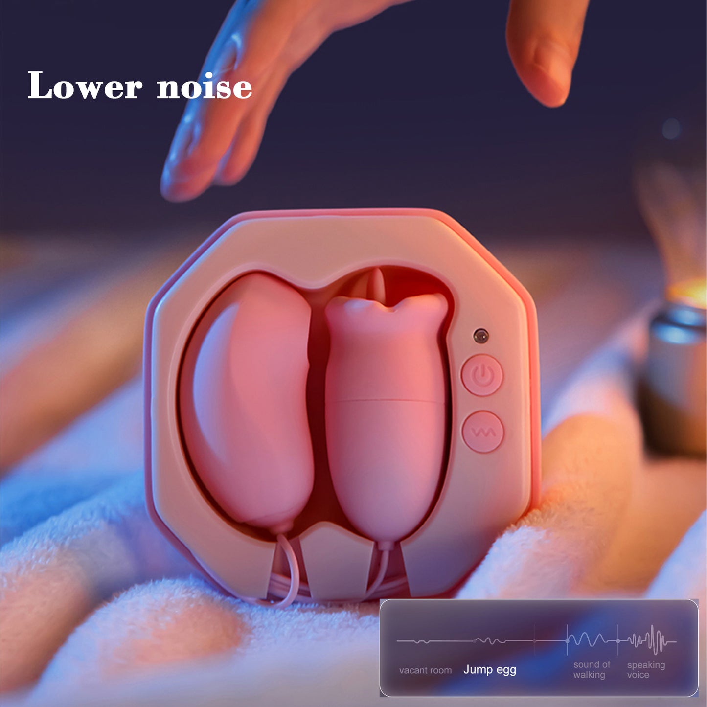 Sex Toys Adulte Télécommande Mini Oeuf Vibrant Mignon Rose Étanche avec une Boîte