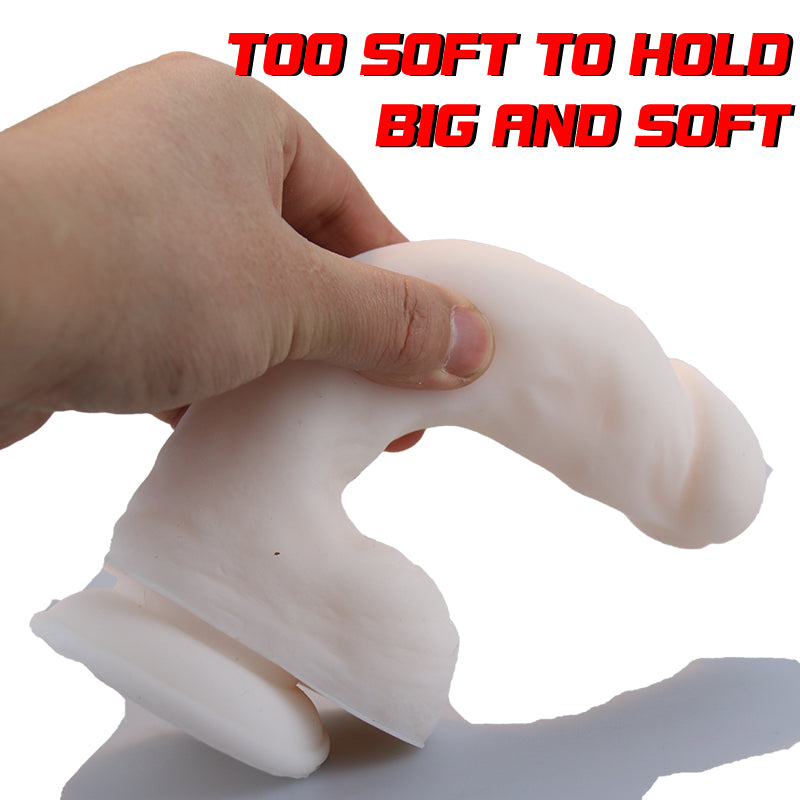 Realistic Dildo - Suction Cup Dildo - Beginner Dildo with Flexible Shaft and Balls - Adult Sex Toy for Women
