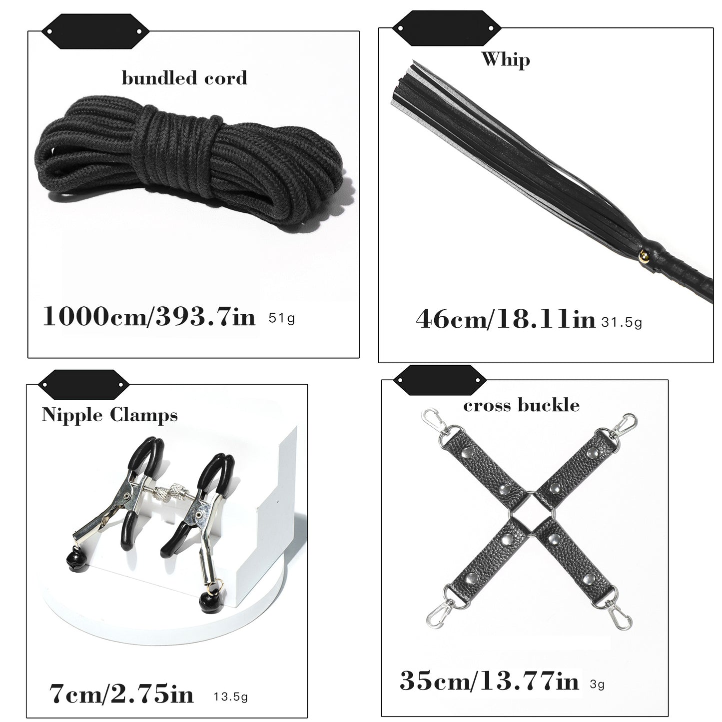 BDSM Restraints Sex Toys Bondage Kits Fetish Restraints Sex Toys Set for Beginners SM Adult Games 18+