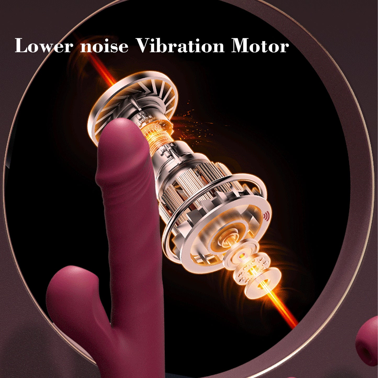 Vibrating Stick for Women Vibration Spinning bead Telescopic Mantric Rechargeable