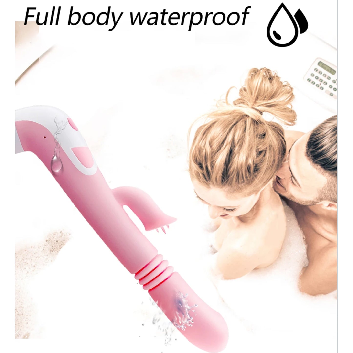 3 In 1 Vibrator Weibliche Masturbation Tougue Saugen Klitoris Massage Sexy Spielzeug Dildo für Frauen G-punkt Anal Perlen lecken Nippel 18+