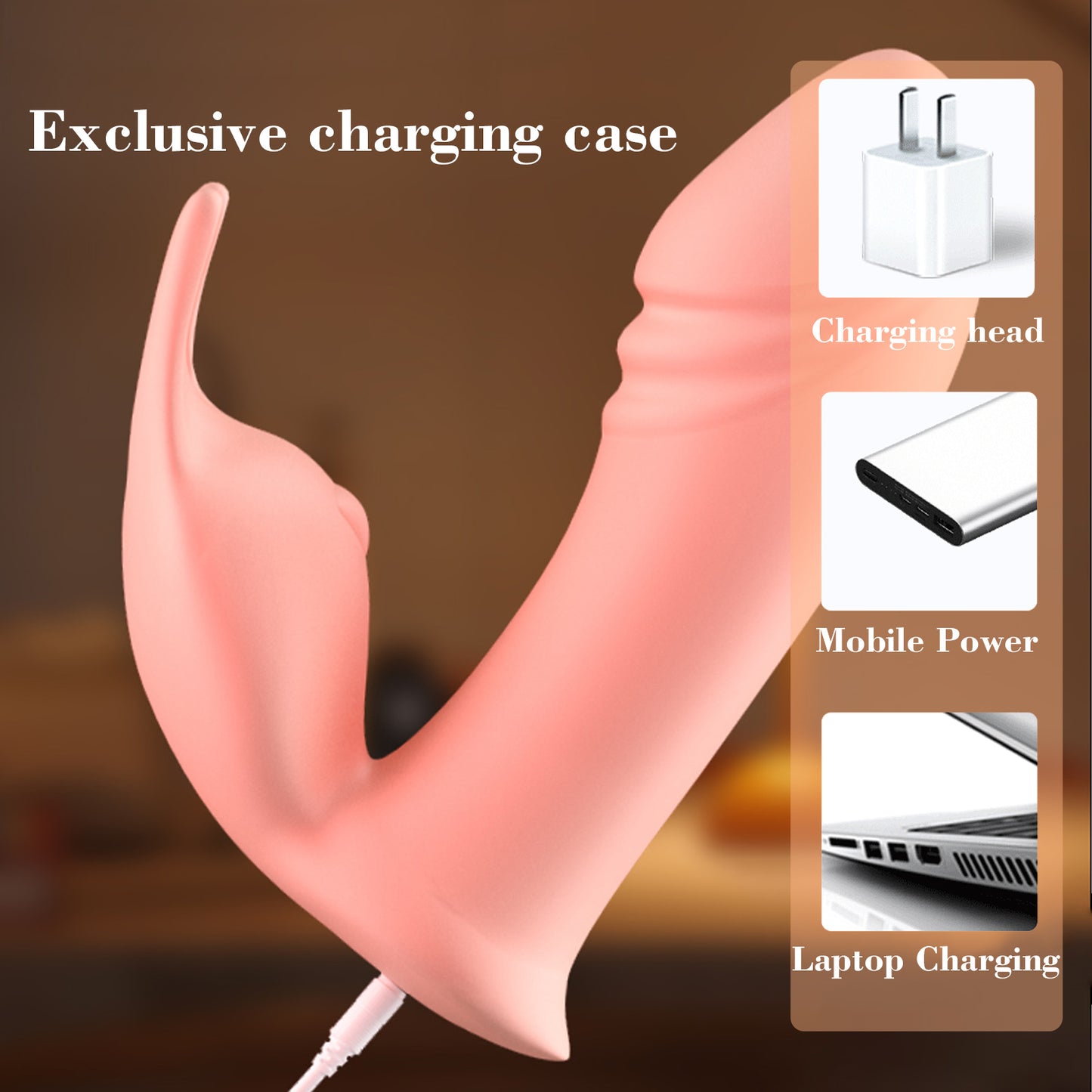 Wearable Vibrating Panty Dildo Vibrator Pulse Quiet Vibrating Egg with Wireless Remote Control
