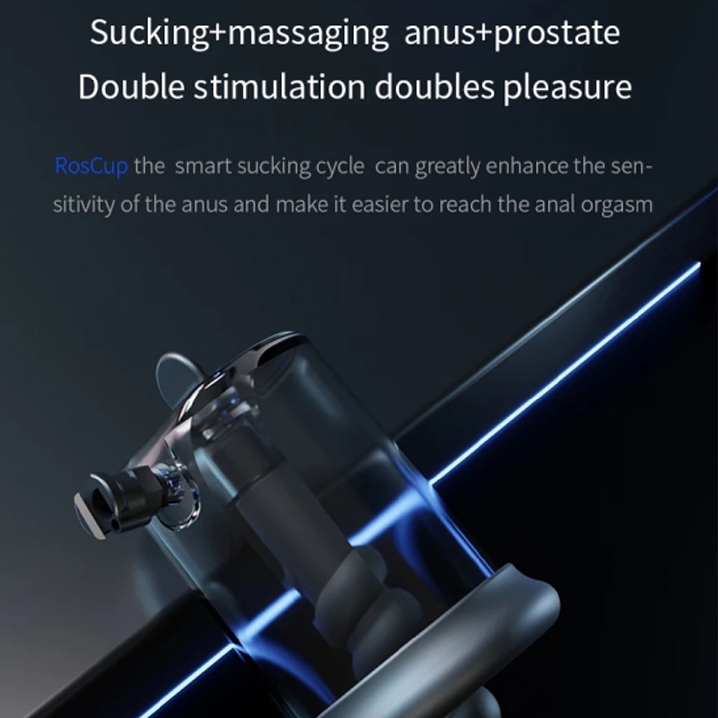 Vacuum anal pump prostate anal plug masturbator adult sex toy male spiral anal bead dilator for men