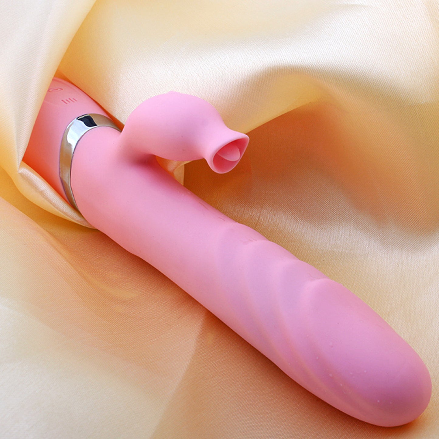 Rechargeable Waterproof Sex Toys For Women telescopic Dildo Vibrator