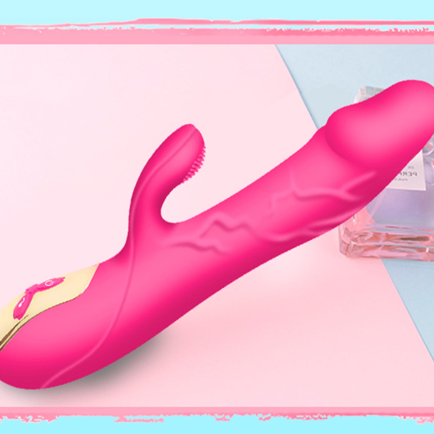 Thrusting Dildo Vibrator Clitoral Waterproof Rechargeable Vibrator Motor Stimulator Adult Sex Toys For Women