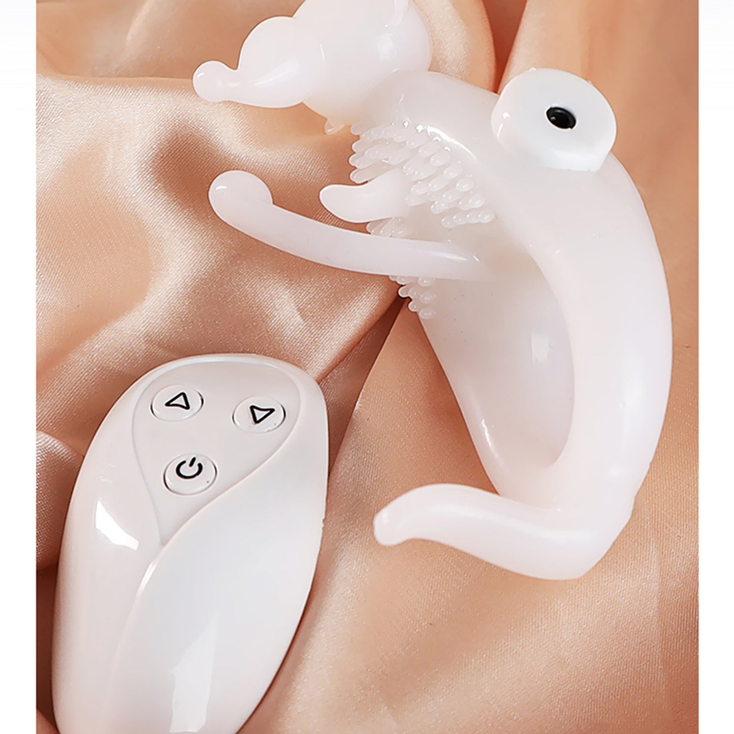 Baby Elephant Vibrating Penis Ring Semen Remote Control Male Sperm Locking Vibrator Men's Delay