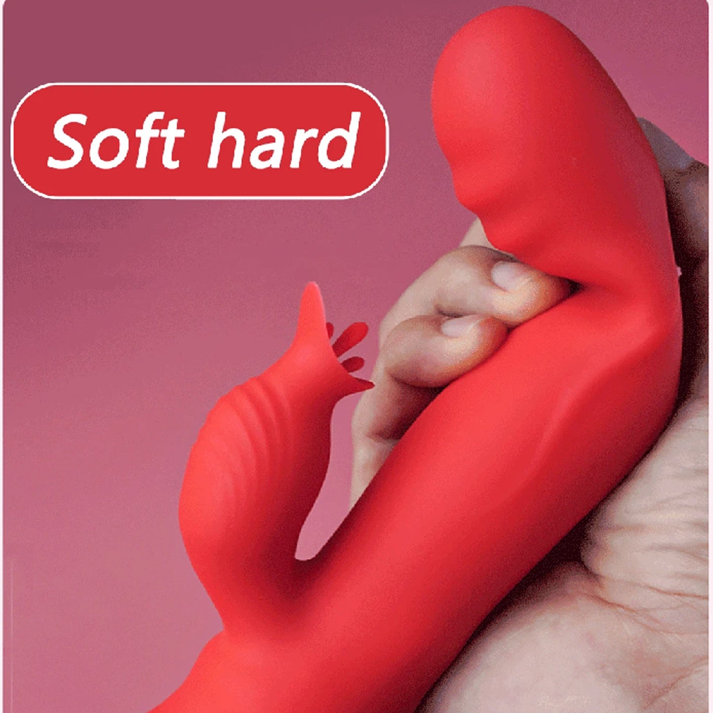 Vibrator Adult Sex Toy Female Vagina Clitoris Nipple G-Spot Stimulator 2 In 1 Dildo Goods for Women Masturbation Massager for 18