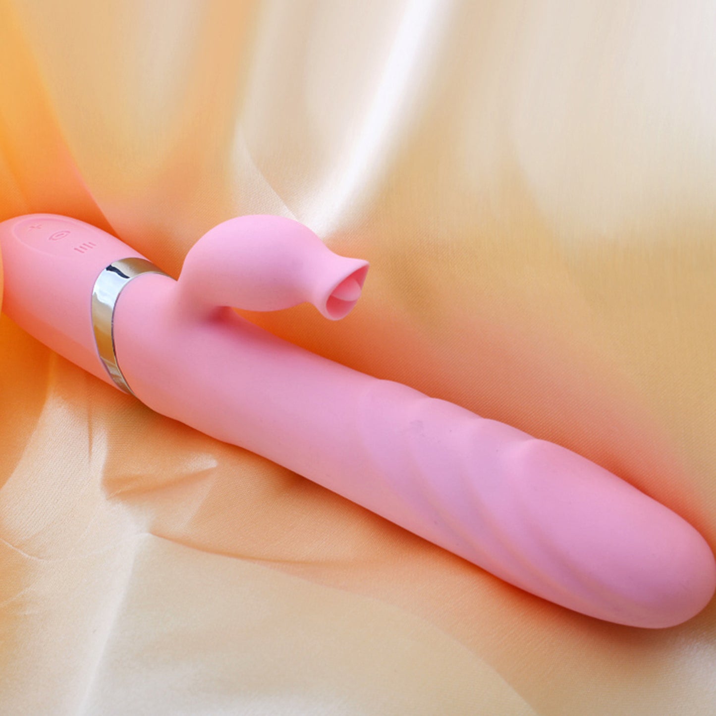 Rechargeable Waterproof Sex Toys For Women telescopic Dildo Vibrator