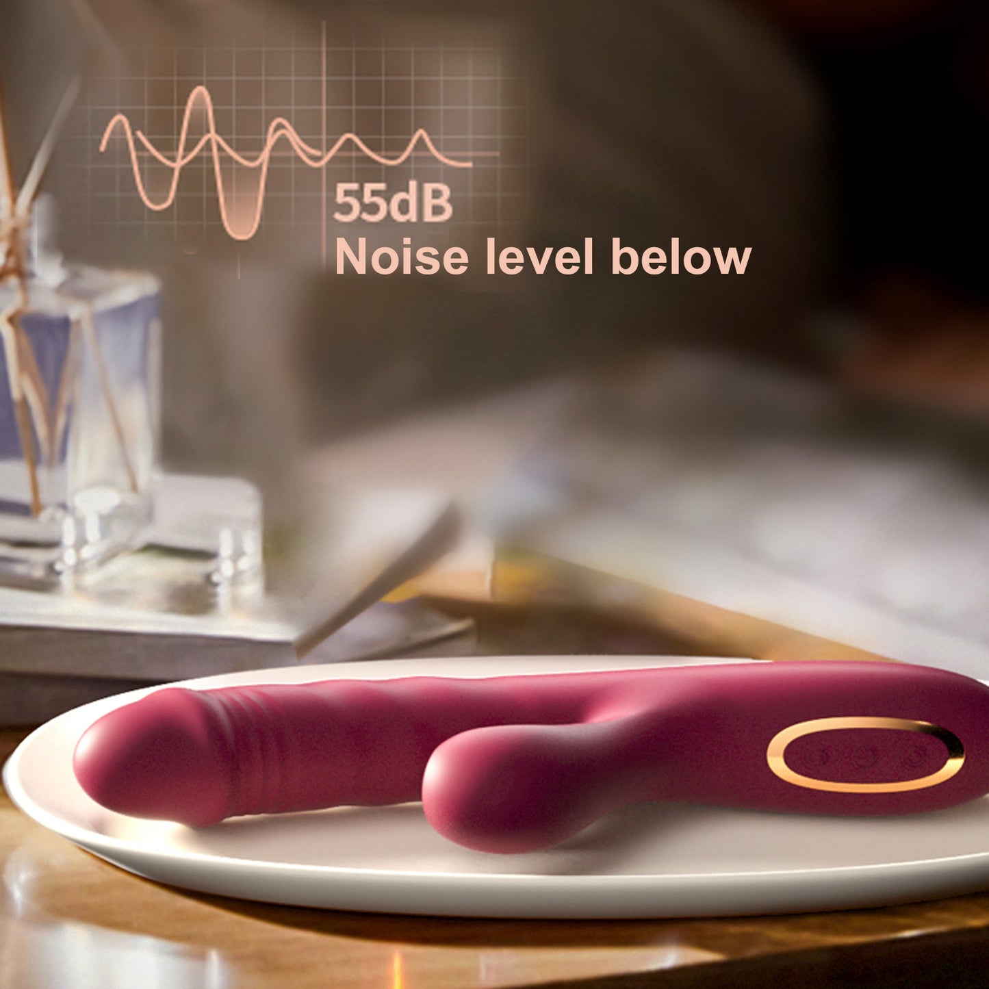 Vibrating Stick for Women Vibration Spinning bead Telescopic Mantric Rechargeable