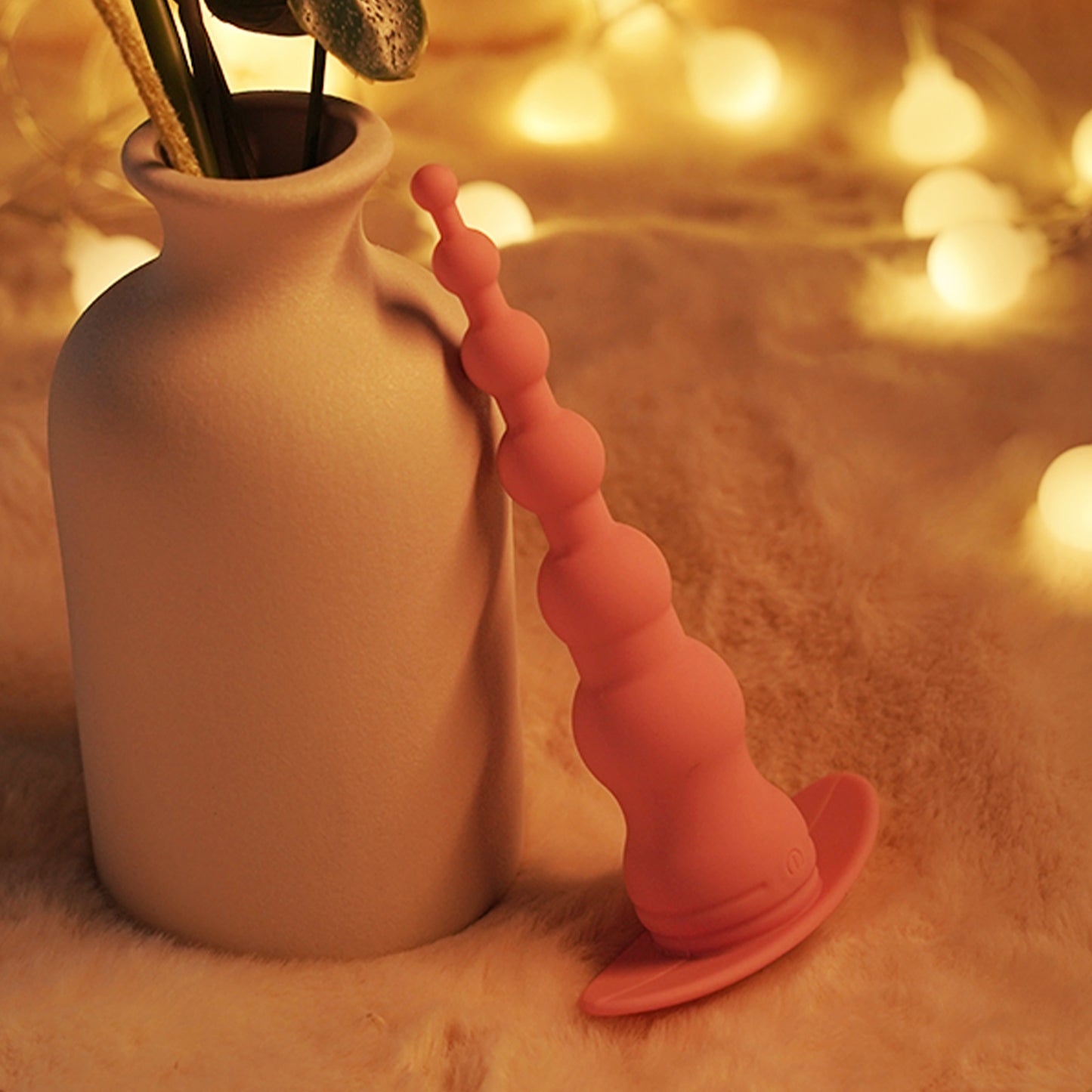 Vibrating Anal Probe -- Flexible Silicone Anal Sex Toy Bulet Vibrator for Adult