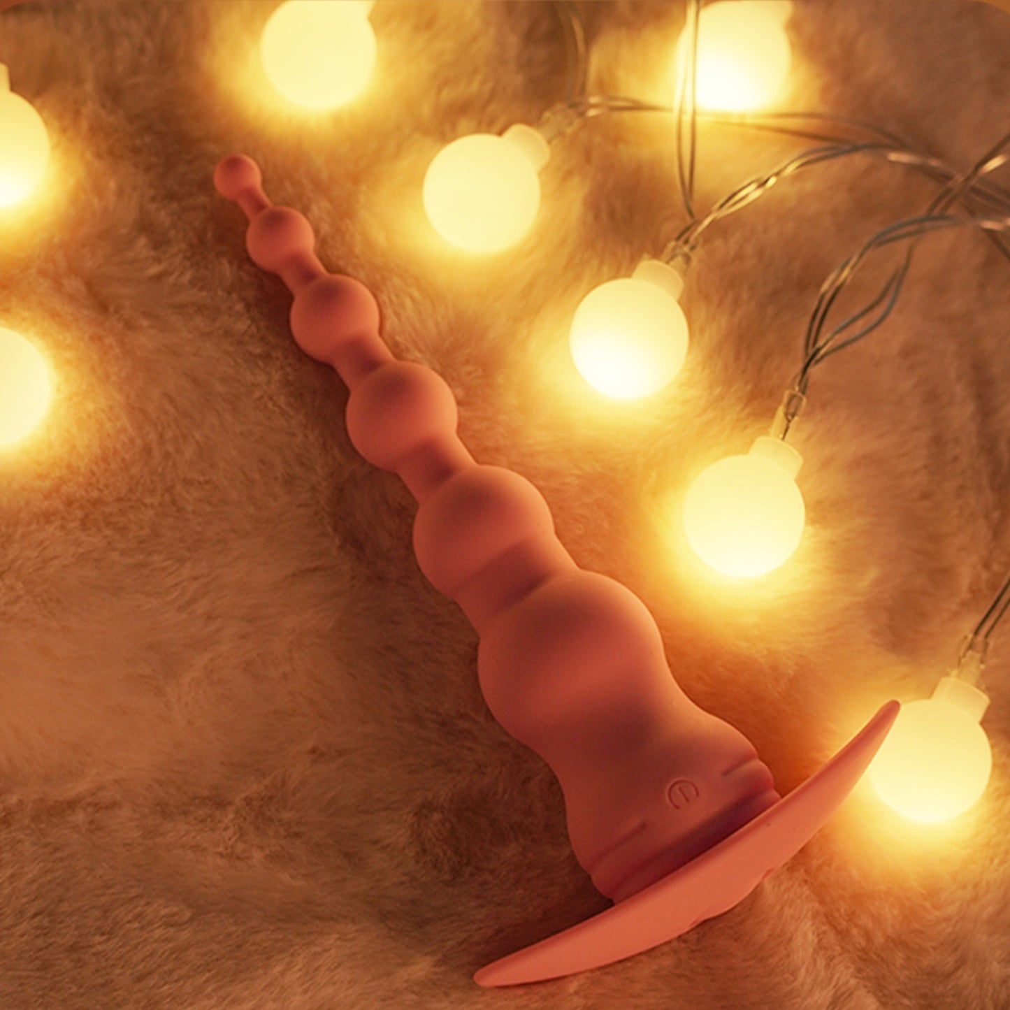 Vibrating Anal Probe -- Flexible Silicone Anal Sex Toy Bulet Vibrator for Adult