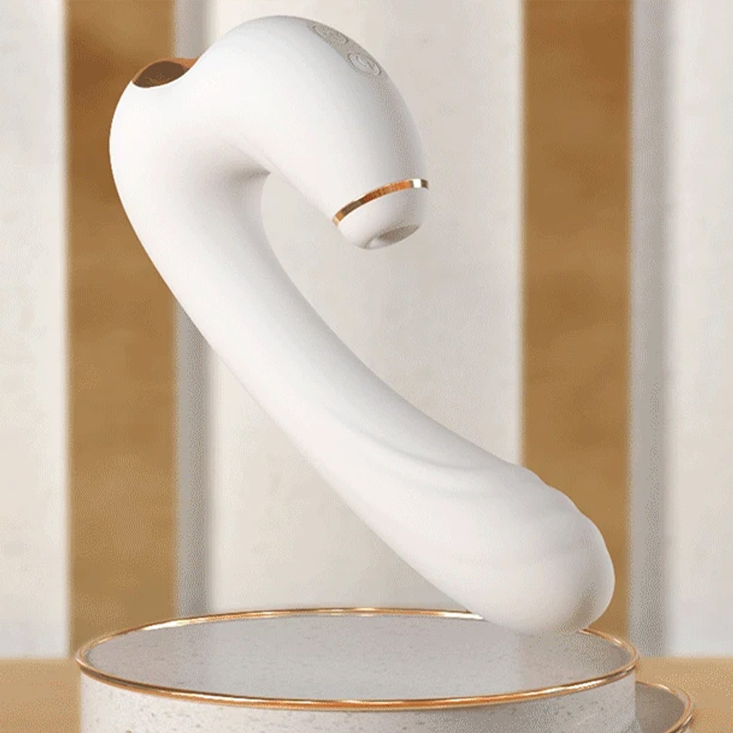 Sucking Vibrator G-Spot Pulse Double Vibration Soft Wand Women's Light Luxury Masturbation Device Adult Interest Foreign Trade