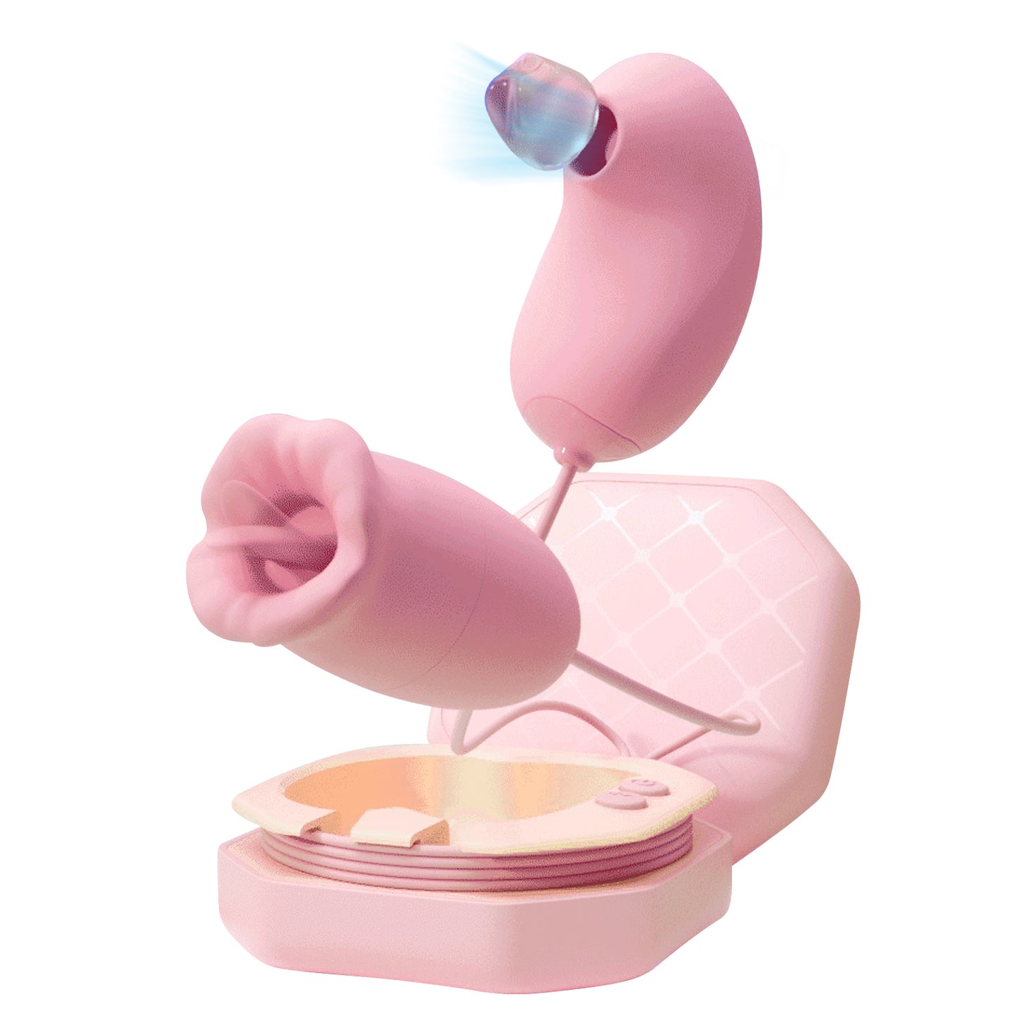Sex Toys Adulte Télécommande Mini Oeuf Vibrant Mignon Rose Étanche avec une Boîte