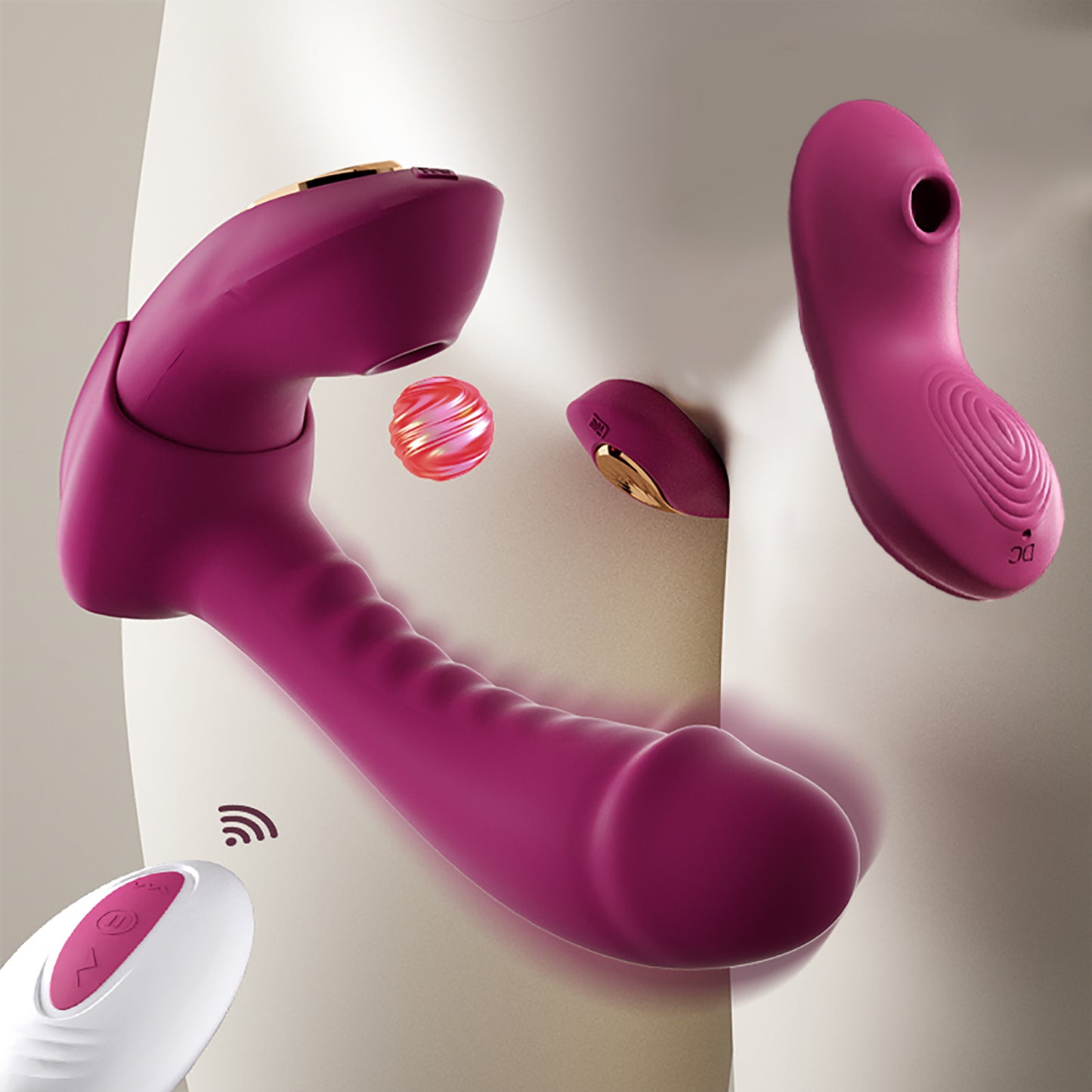 Remote Control Wearable Vibrator Egg Sex Toys G Spot Stimulator Dildo for Womens