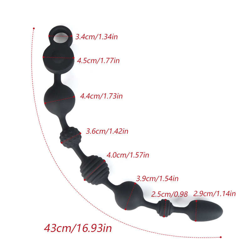 Anal Perlen Anal Plug Prostata Massage Sex Spielzeug für Männer Homosexuell Paar Butt Plug Dildo Männlich Thrusting Anus Masturbator
