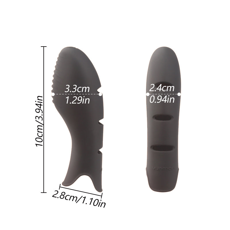 Vibrating Finger Cuff Buckle G-spot Vibrator Clitoral Stimulation Massager Female Masturbation Sex Toys for Couples Women 18+