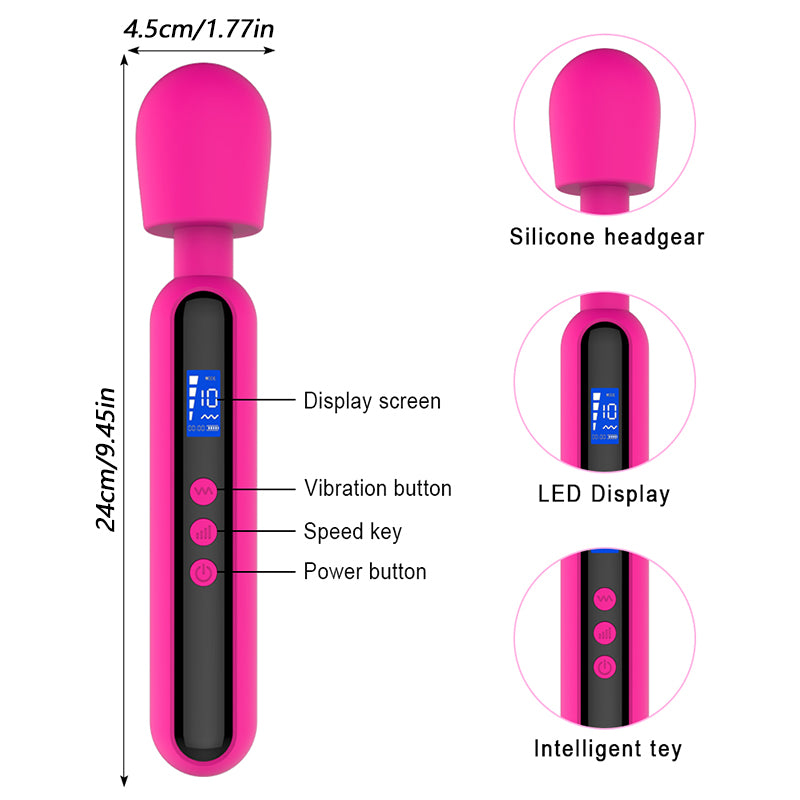 Vibrators G-Spot Clitoris Breast Stimulator Massager Sex Toys Vibrator for Women Masturbation Dildo Female Goods for Adult 18+