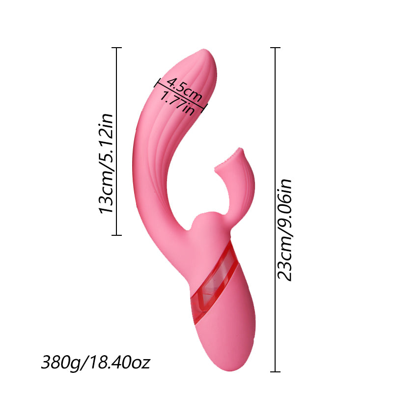 Vibrator Adult Sex Toy Female Vagina Clitoris Nipple G-Spot Stimulator 3 In 1 Dildo Goods for Women Masturbation Massager for 18