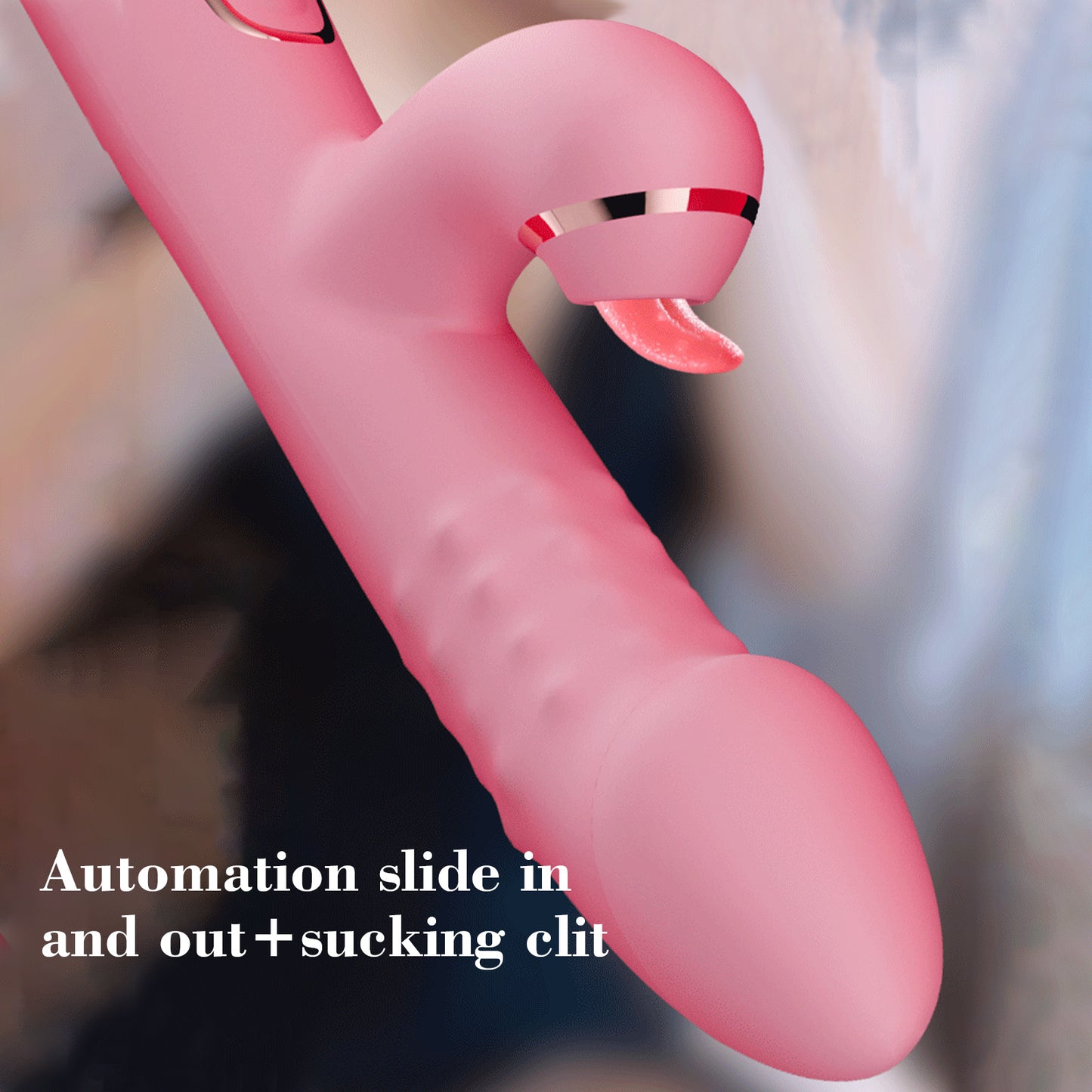 Stimulation,Waterproof Dildo with Many Powerful Vibrations Dual Motor Stimulator for Women