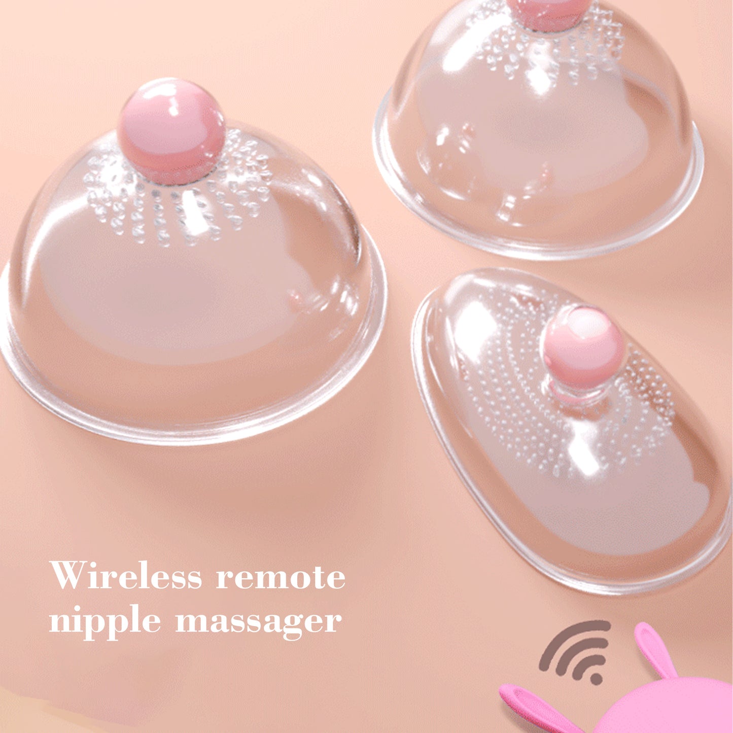 Stimulation du mamelon masseur de sein télécommandé plaisir féminin Brest vibrateur tasse