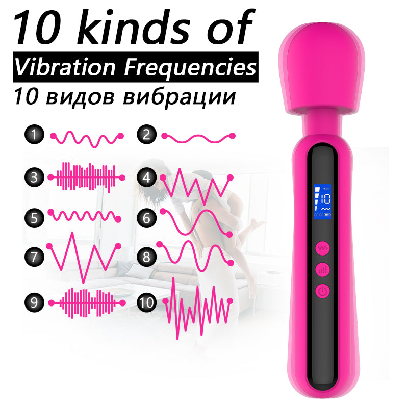 Vibrators G-Spot Clitoris Breast Stimulator Massager Sex Toys Vibrator for Women Masturbation Dildo Female Goods for Adult 18+