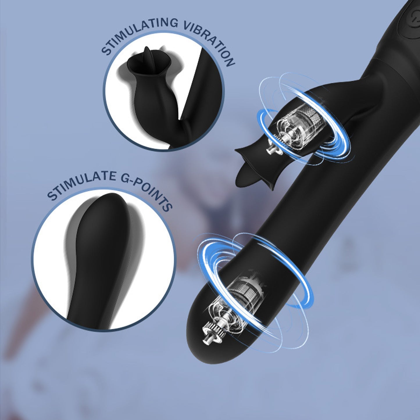 Thrusting Dildo Vibrator for Women, Couples Sex Toys Anal Vibrators Dildos, Adult Sex Toy Clitoral Stimulator for Women and Female