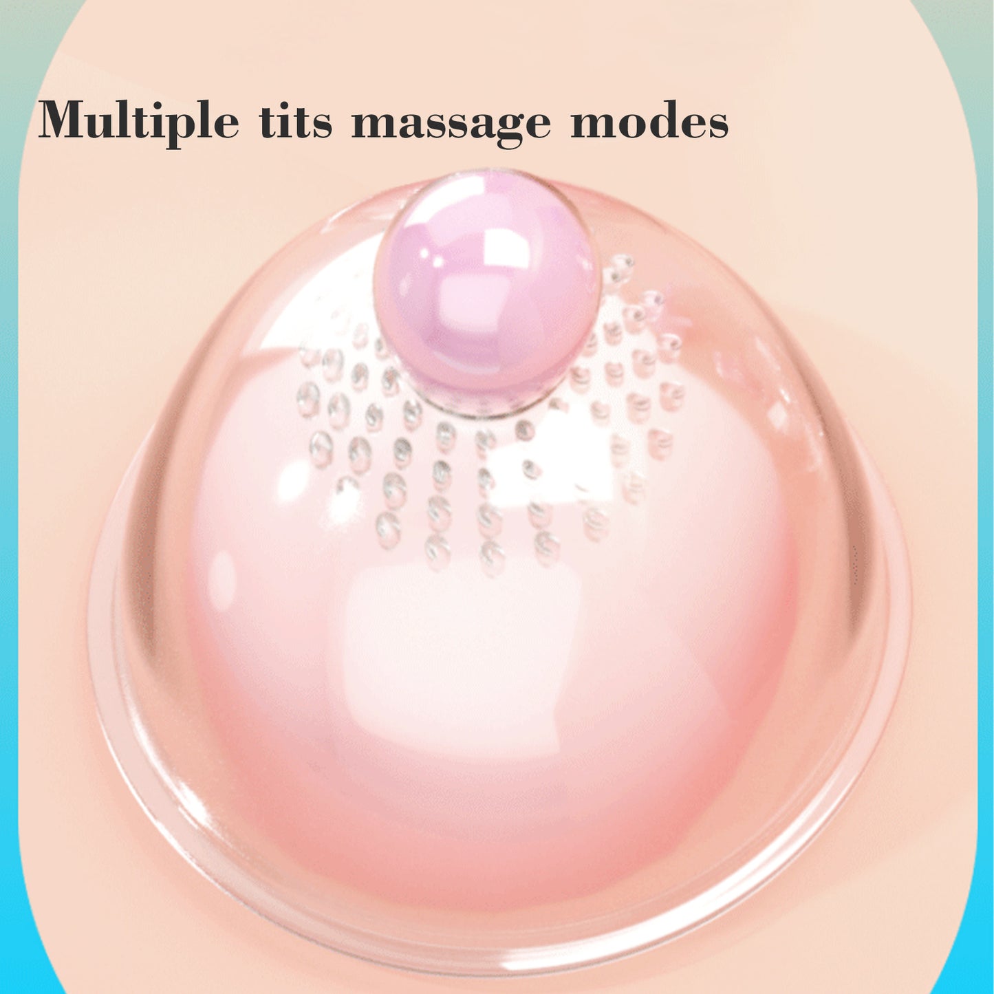 Stimulation du mamelon masseur de sein télécommandé plaisir féminin Brest vibrateur tasse
