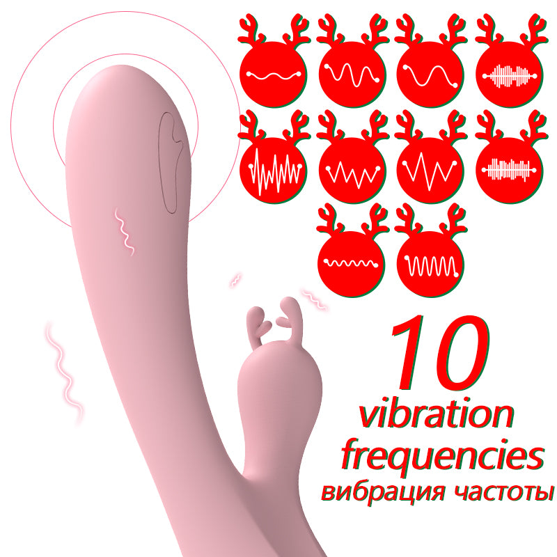 Vibrator Female Masturbation Clitoris Stimulator Vagina Massager Sexy Toy for Women G-Spot Anus Goods for Adult Female Couple18+