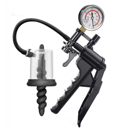 Vacuum anal pump prostate anal plug masturbator adult sex toy male spiral anal bead dilator for men