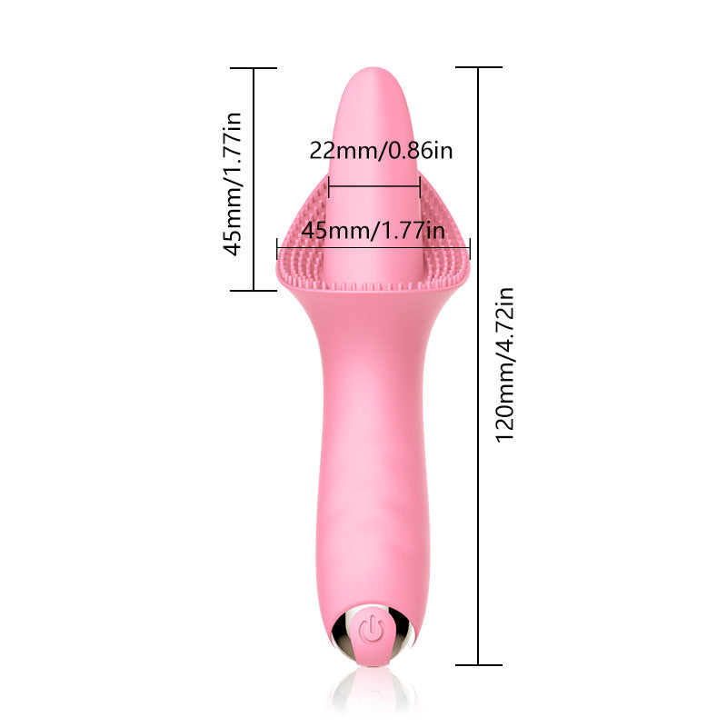 Tongue Licking Blowjob G Spot Clitoral Vibrator 30 Frequencies Clit Tickler Nipple Stimulator Vaginal Orgasm Sex Toys for Women