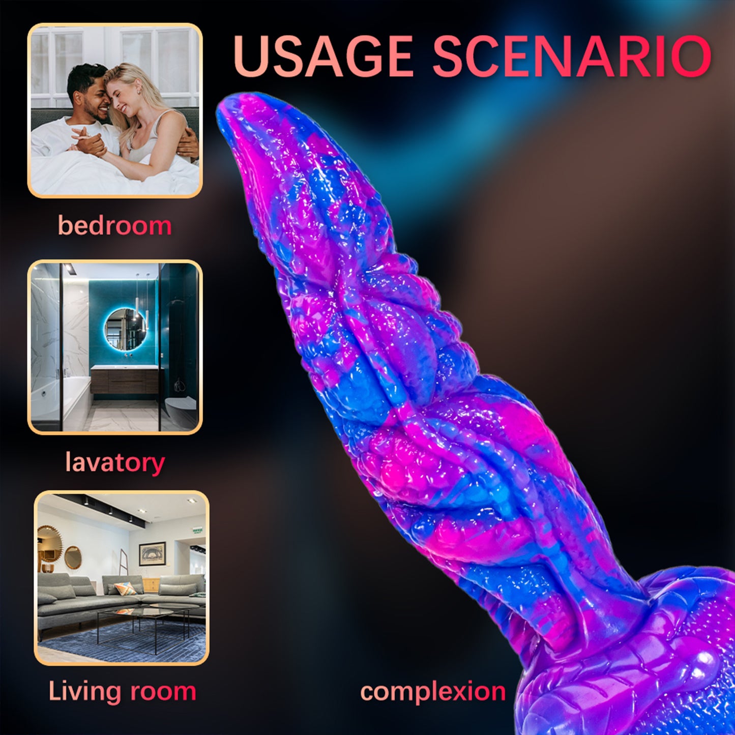 18+Anal Dildo Colored Octopus tentacles with suction cups Prostate Vaginal Massage Anal Plug Sexual Toy Female
