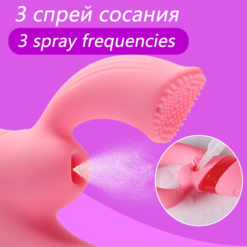 Vibrator Adult Sex Toy Female Vagina Clitoris Nipple G-Spot Stimulator 3 In 1 Dildo Goods for Women Masturbation Massager for 18