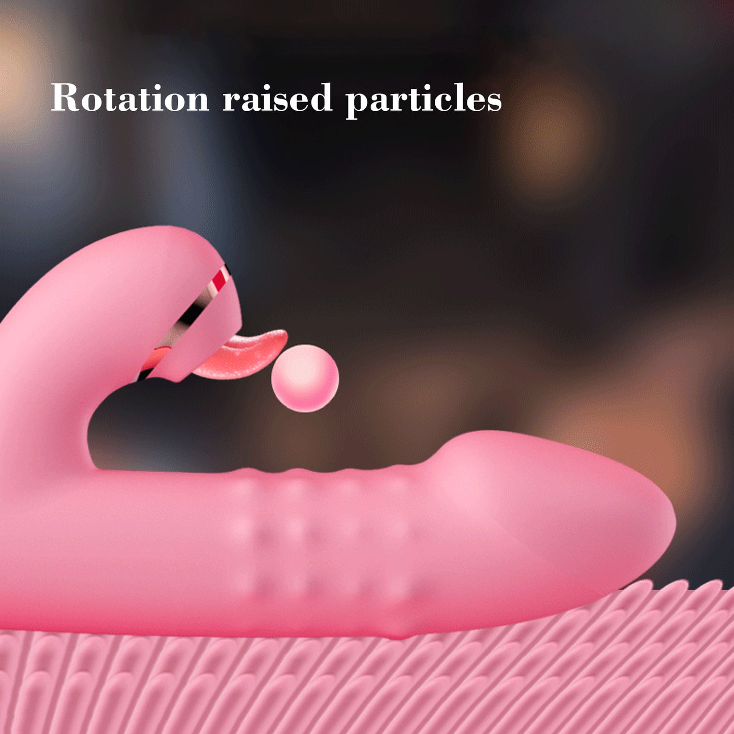 Stimulation,Waterproof Dildo with Many Powerful Vibrations Dual Motor Stimulator for Women