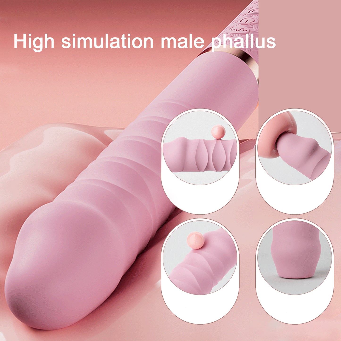 Vibrator Sex Toys Adults Erotic Intimate telescopic swing Dildo for Women