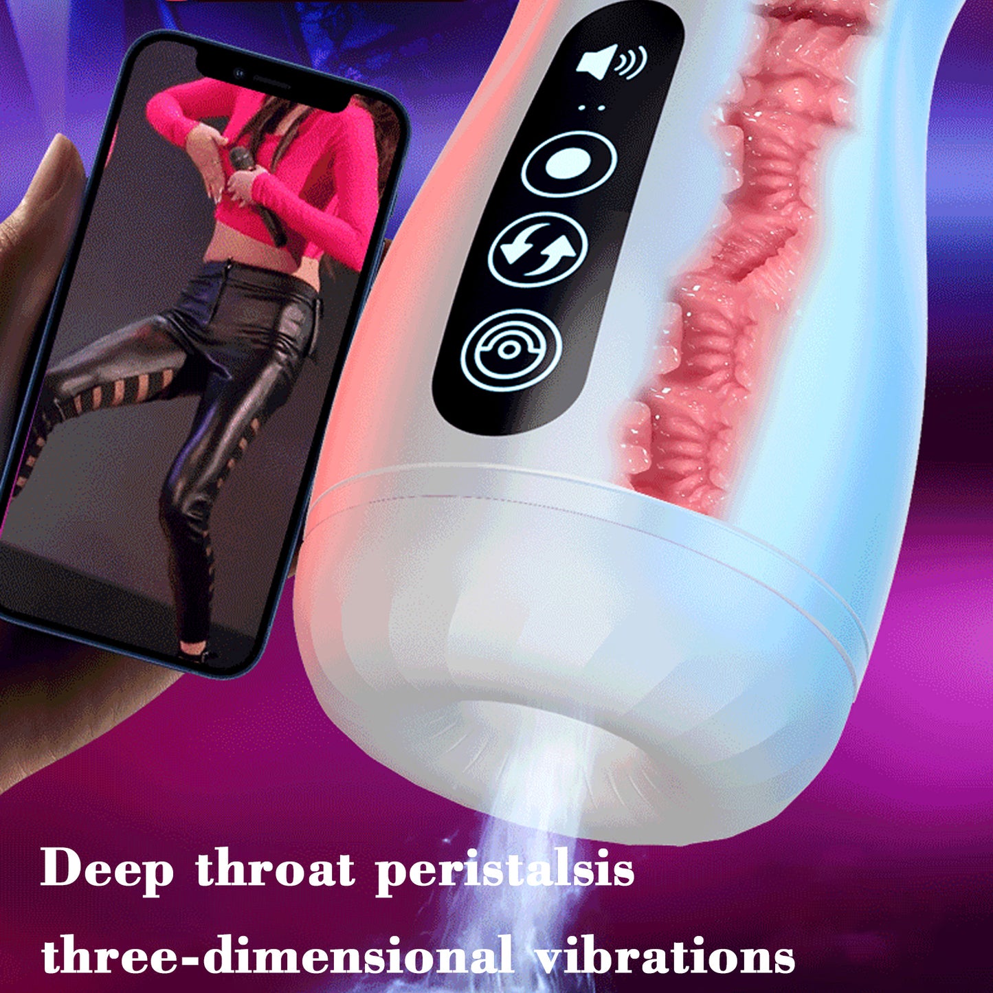Waterproof Heated Electric Automatic Masturbators - Sucking Masturbator Sex Toys For Male