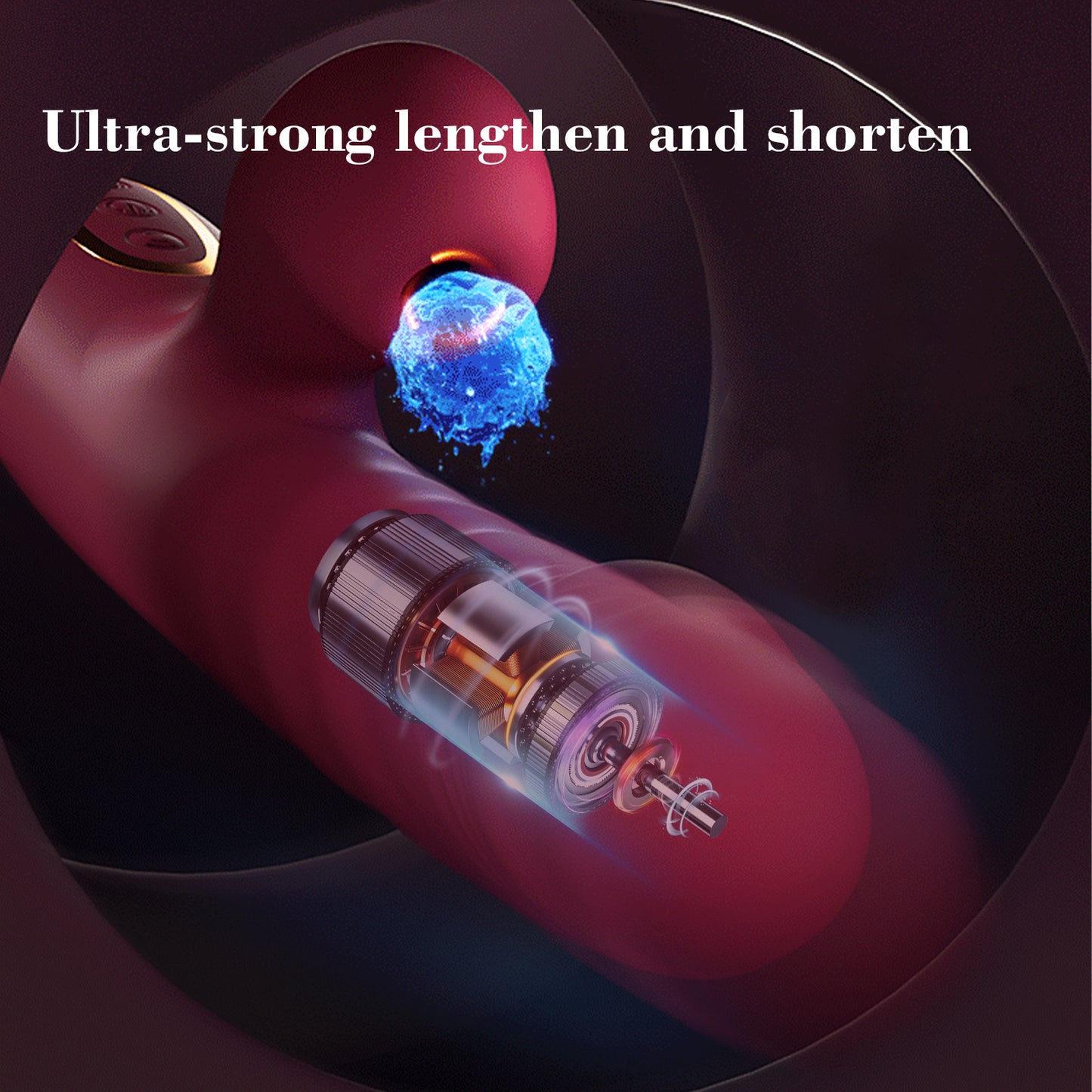 Vibrating Stick for Women Vibration Spinning bead Telescopic Mantric Rechargeable