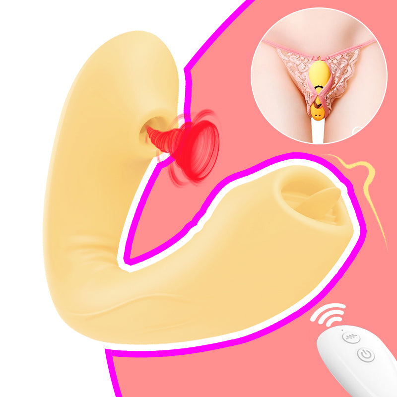 Vibromasseur Vagin Masturbation Télécommande Femme Sucer Clitoris Stimulateur De Mamelon Masseur Lécher G-Spot Gode Sex Toys 18+