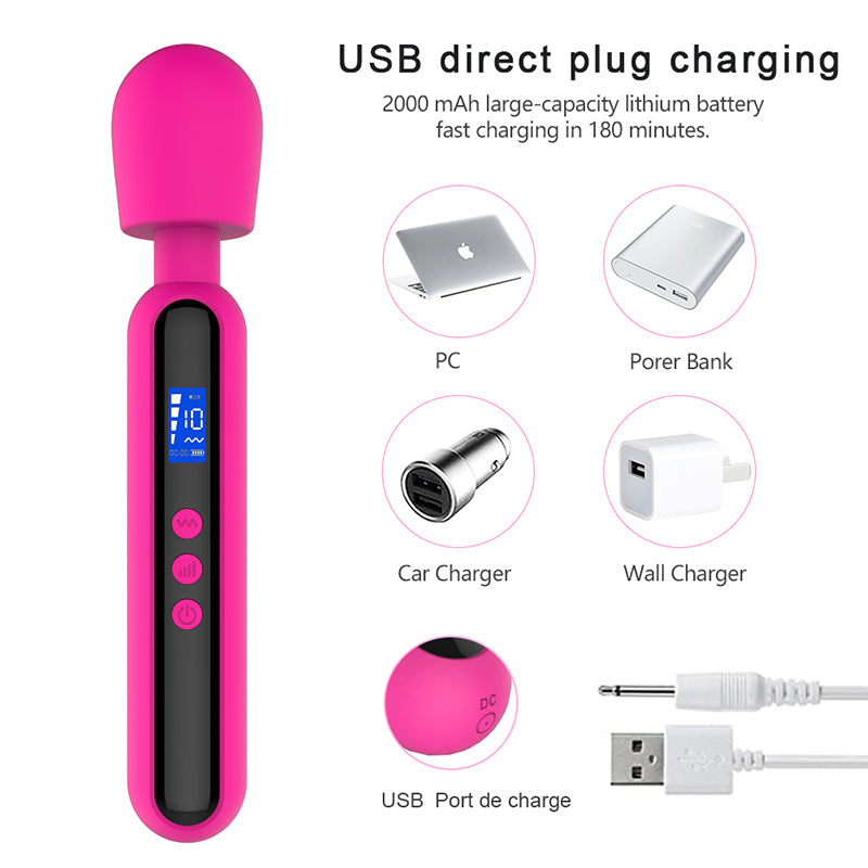 Vibrators G-Spot Clitoris Breast Stimulator Massager Sex Toys Vibrator for Women Masturbation Dildo Female Goods for Adult 18+