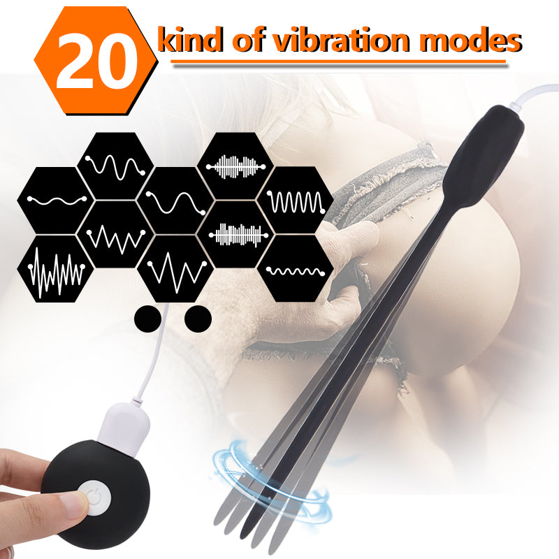 Horse eye stick male masturbation device men's vibrator urethral dilator adult toy