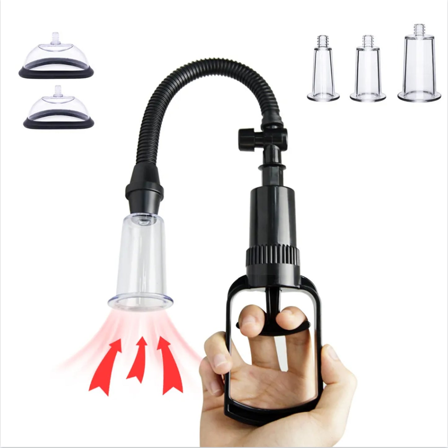 Jouets sexuels à pompe, pompe manuelle pour vagin et clitoris pour augmenter la sensation et améliorer le plaisir sexuel, outils pour femmes, jeux pour adultes, stimulateur clitoridien de mamelon